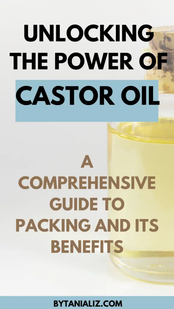 benefits of castor oil