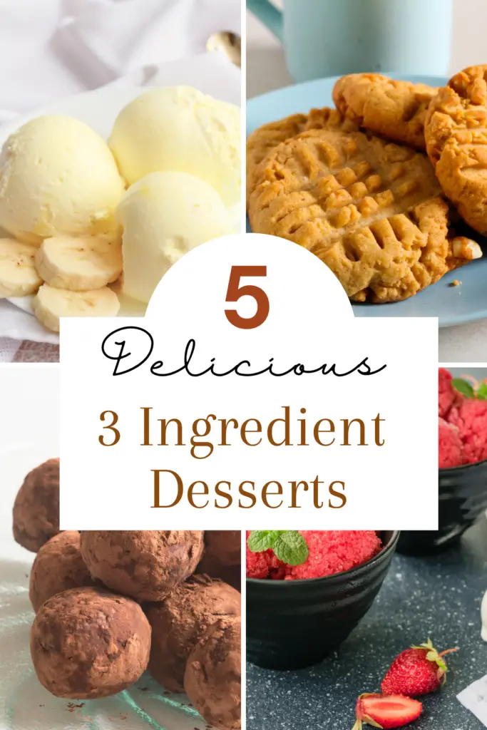 3-Ingredient Desserts to Satisfy Your Sweet Tooth - by Tania liz