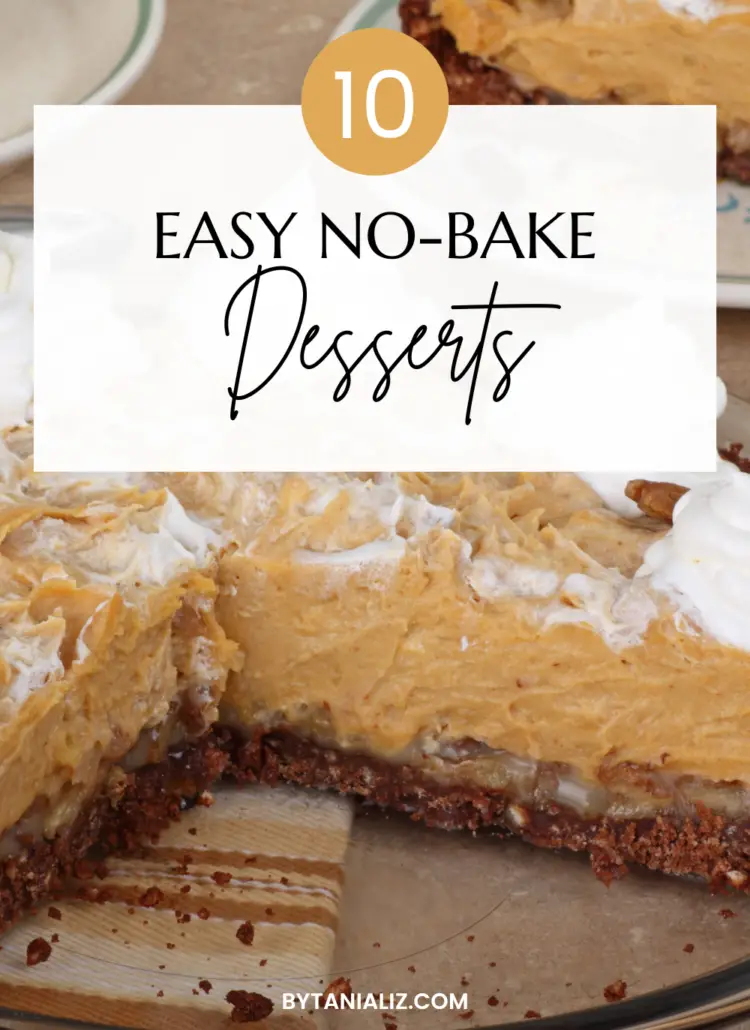 10 Easy No-Bake Desserts