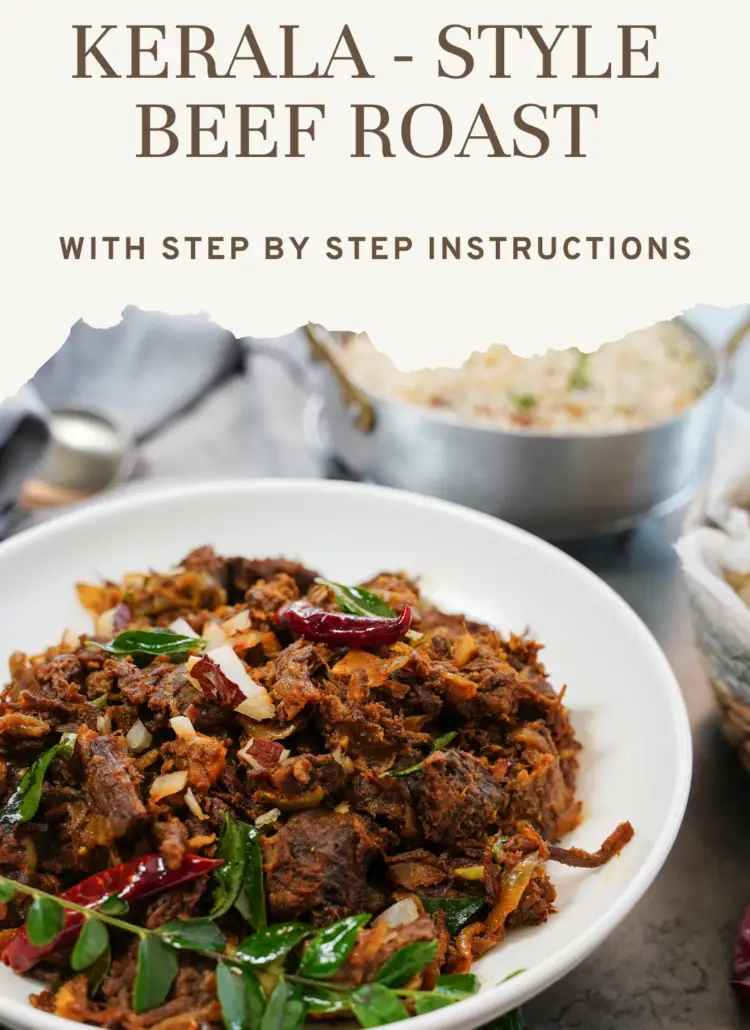 Easy Kerala-Style Spicy Beef Roast Recipe in the Slow Cooker: Step-by-Step Instructions