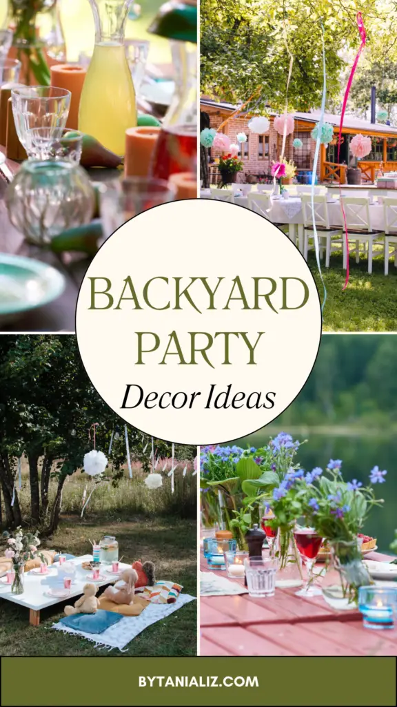 backyard party decor ideas