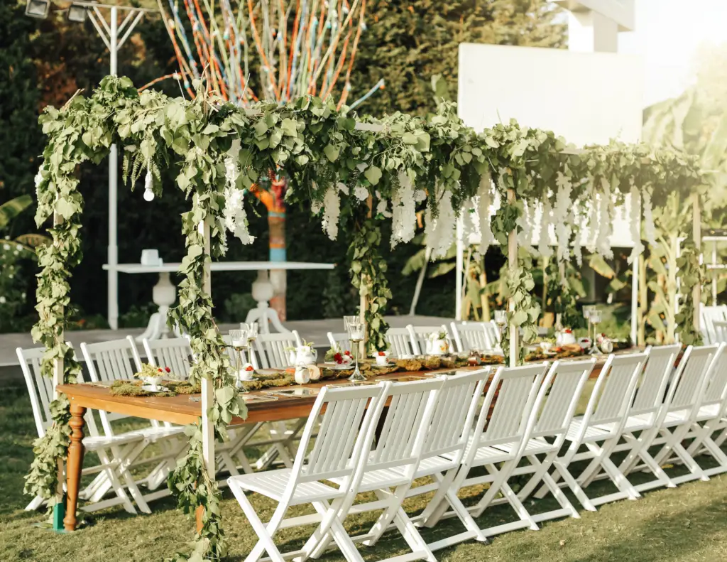 wedding table decorations