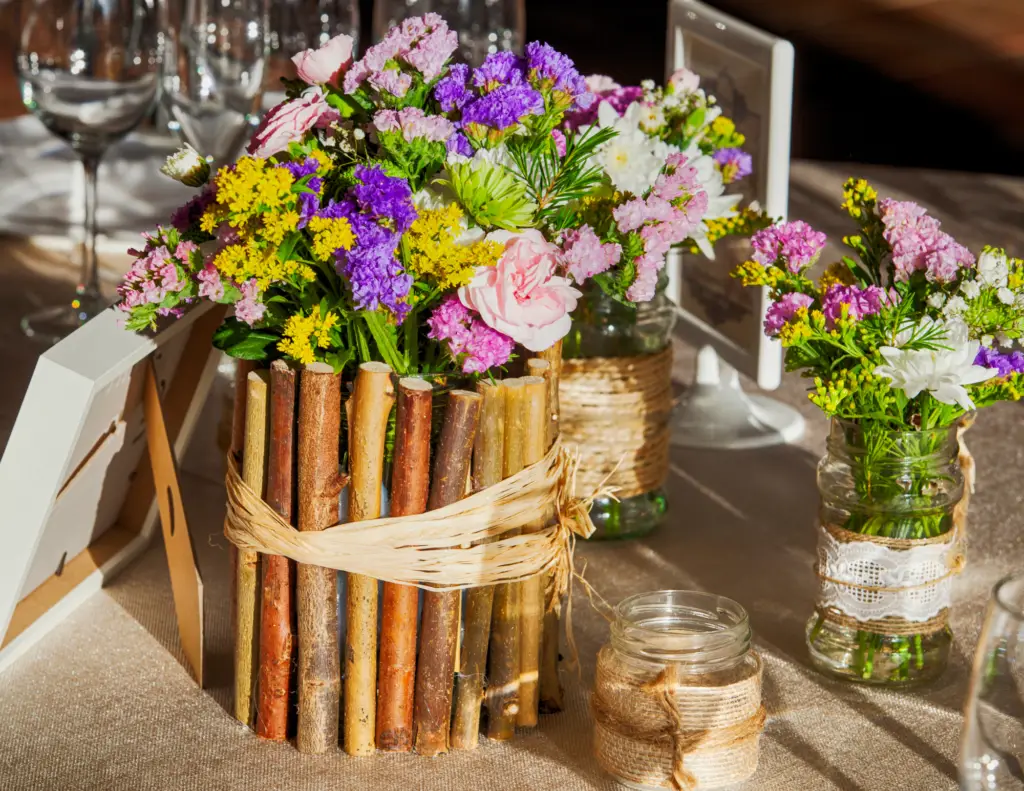 wedding table decorations