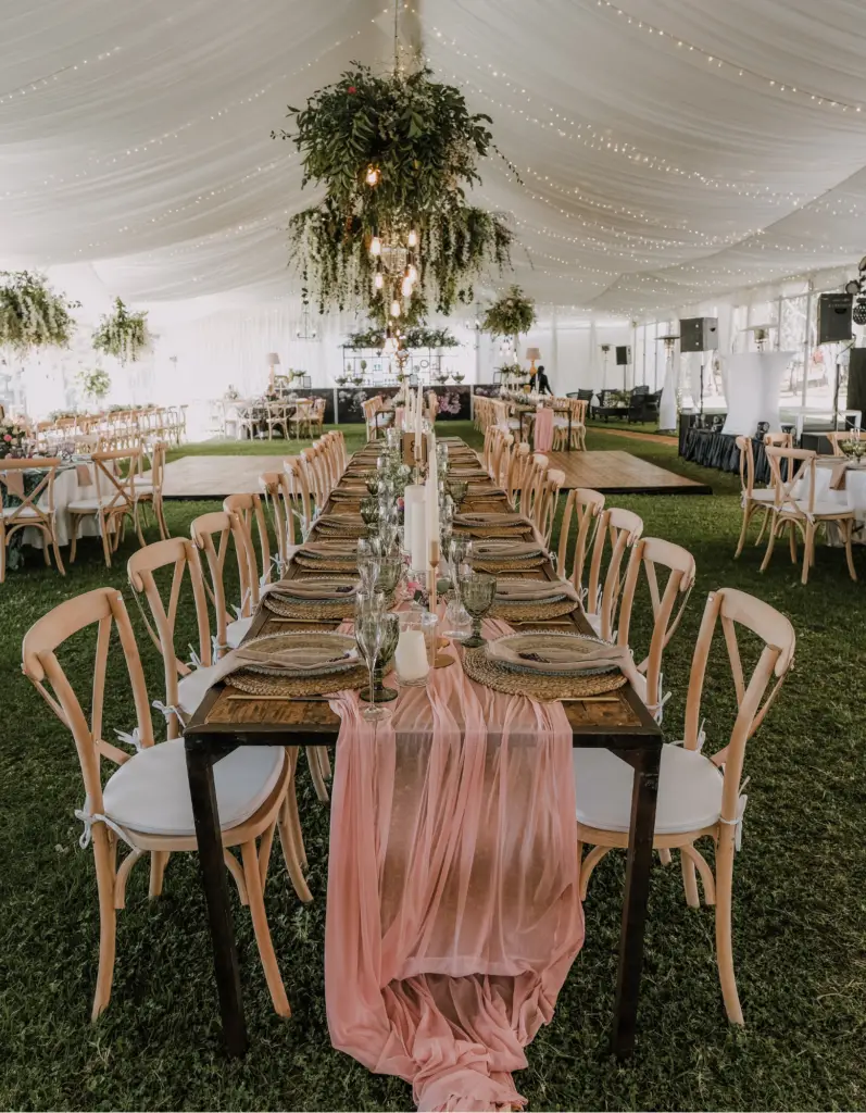 wedding table decorations